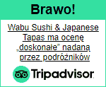 Wabu Sushi & Japanese Tapas – Tripadvisor Brawo!